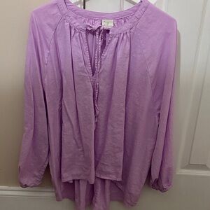 a new day Lilac Women's Blouse